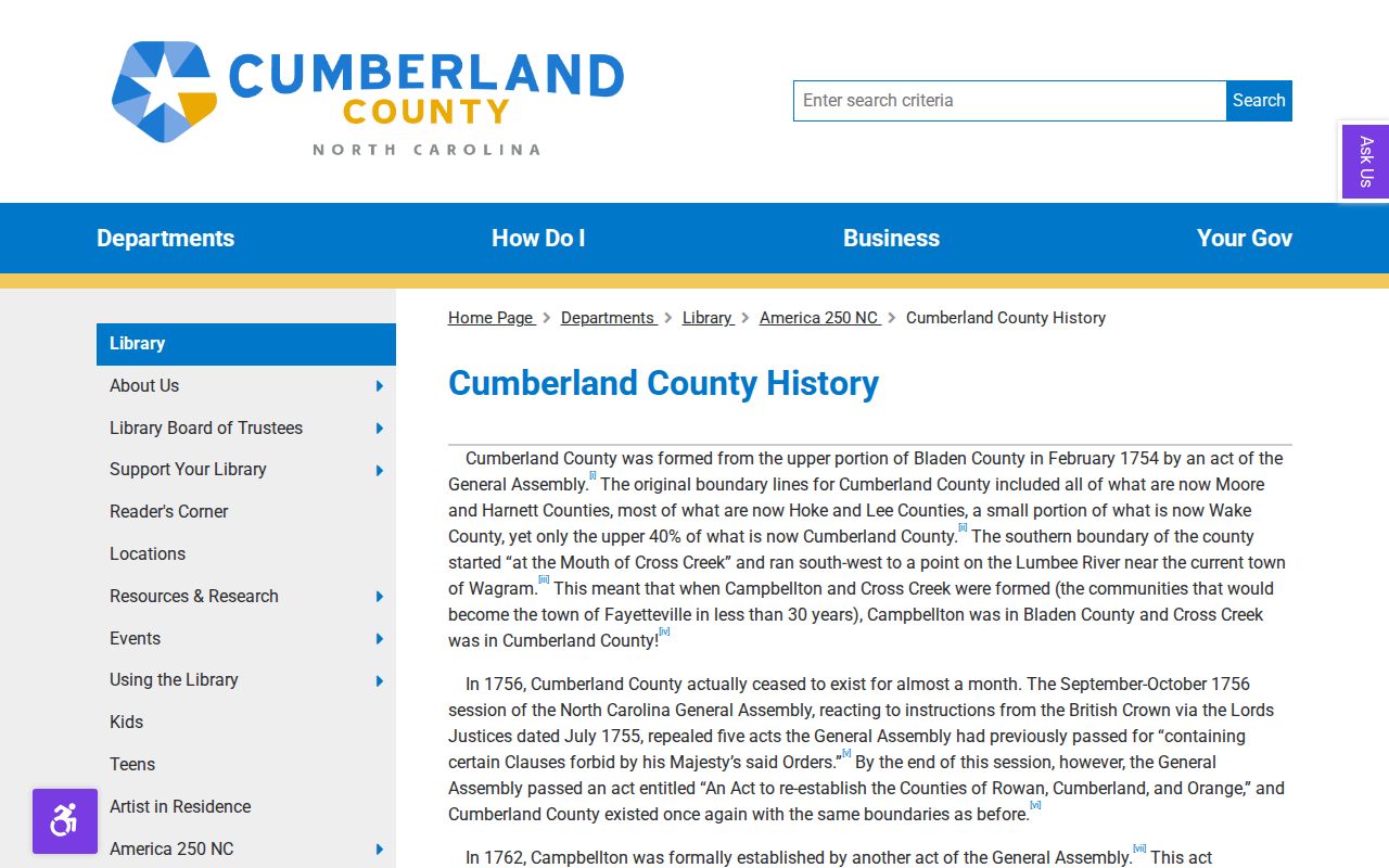 Cumberland County ZIP code directory image of county communities and local history